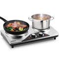 CUSIMAX Double Hot Plate – 2500W Portable Electric Burner Cooktop