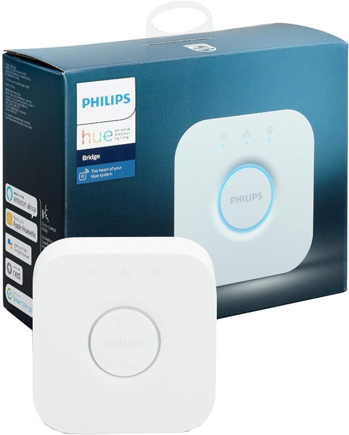 Philips Hue Bridge Smart Home Hub | Works with Alexa, Google & HomeKit