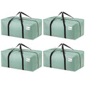 Dntorx 4 Pack 90L Moving Bags, Waterproof Storage Totes, Green
