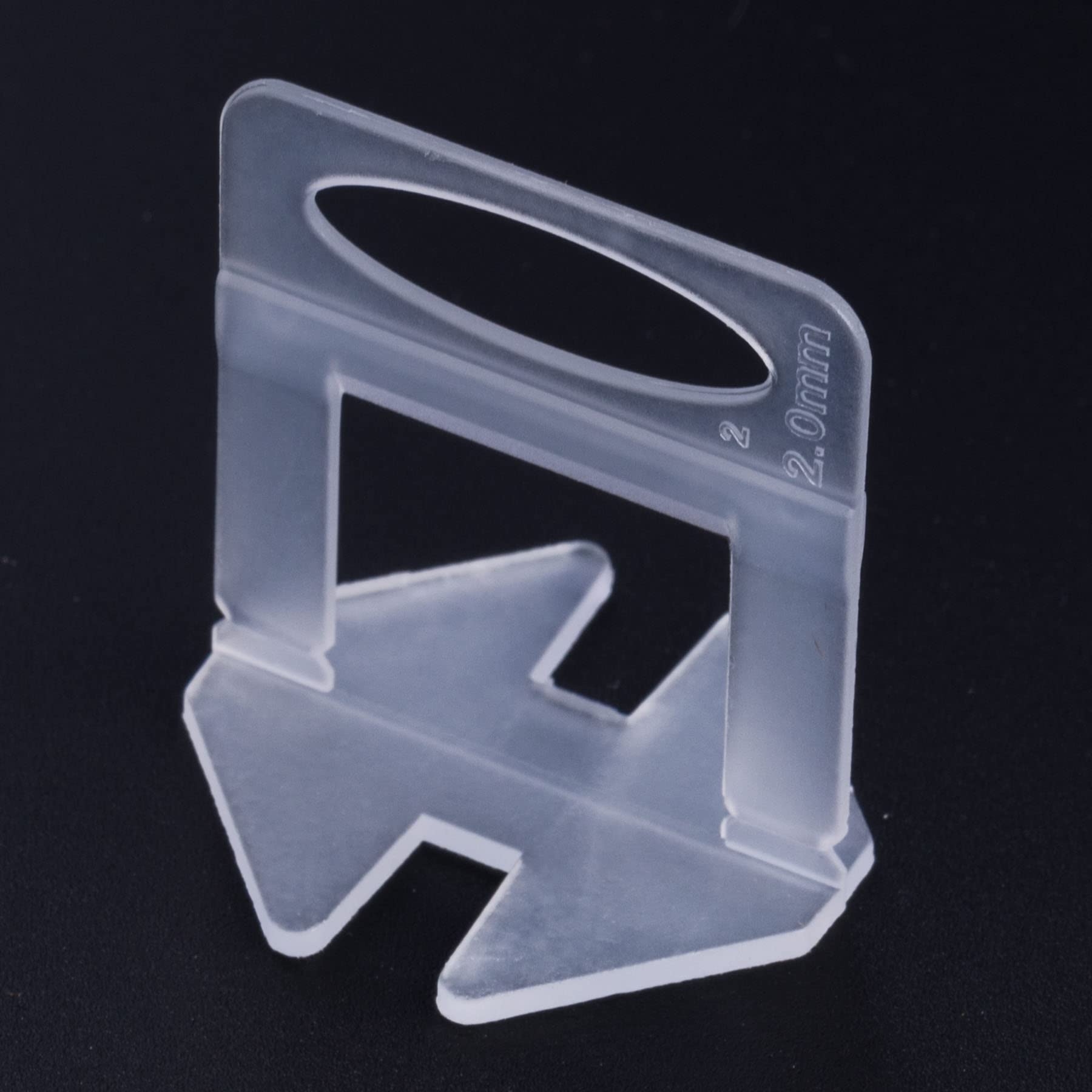 Jolof Store Tile Leveling System – 400pc 2mm Spacer Clips for Floor & Wall