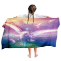 Ulticool Microfibre Children's Towel – Quick-Drying Unicorn Beach Towel