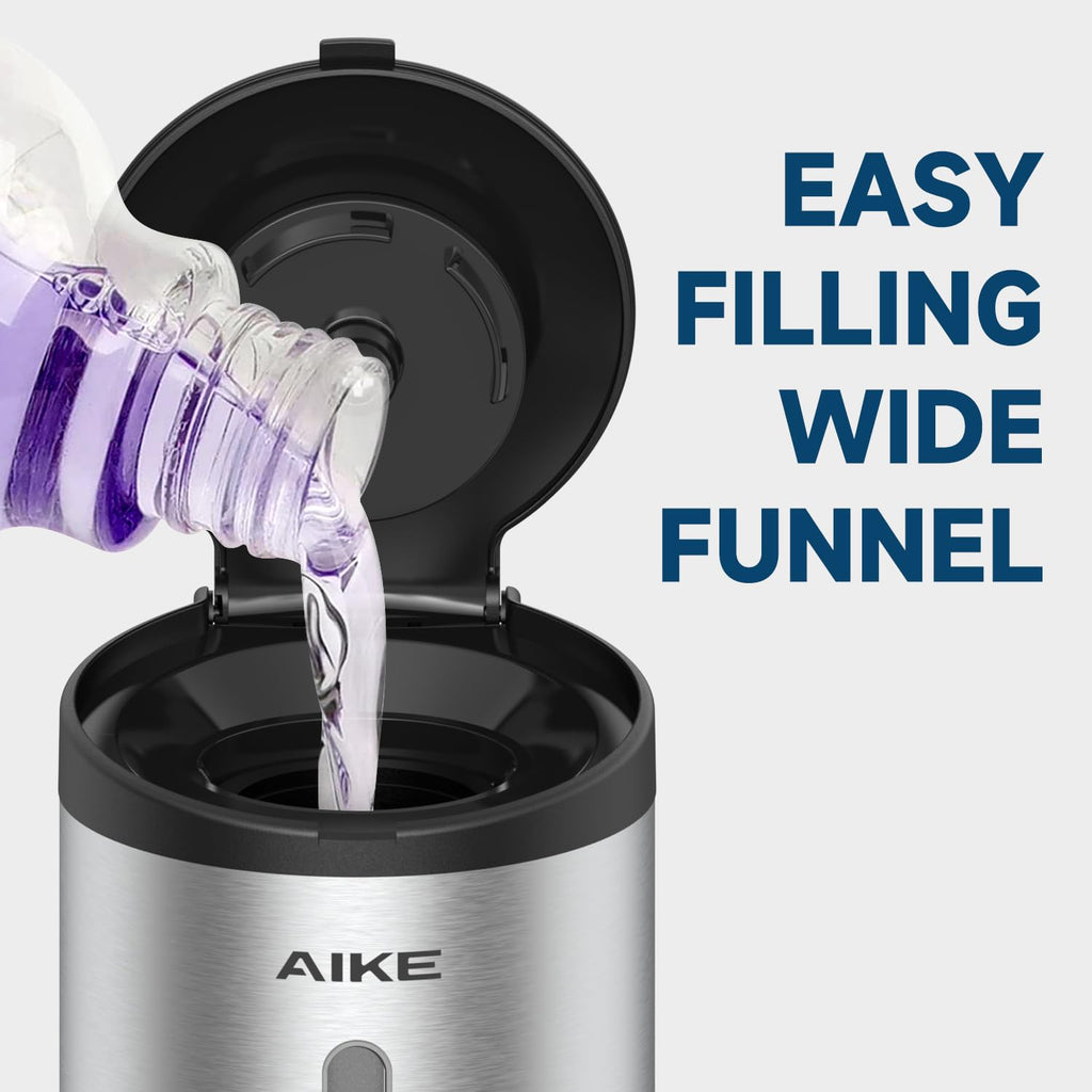 AIKE AK1205 Automatic Soap Dispenser | 800ml Wall Mounted Stainless Steel