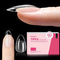 Beetles Almond Short Instant Apex Nail Tips - Pre-Etched Acrylic, 192pcs