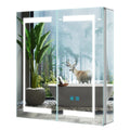 Tokvon Gemini LED Bathroom Mirror Cabinet | Shaver Socket & Demister
