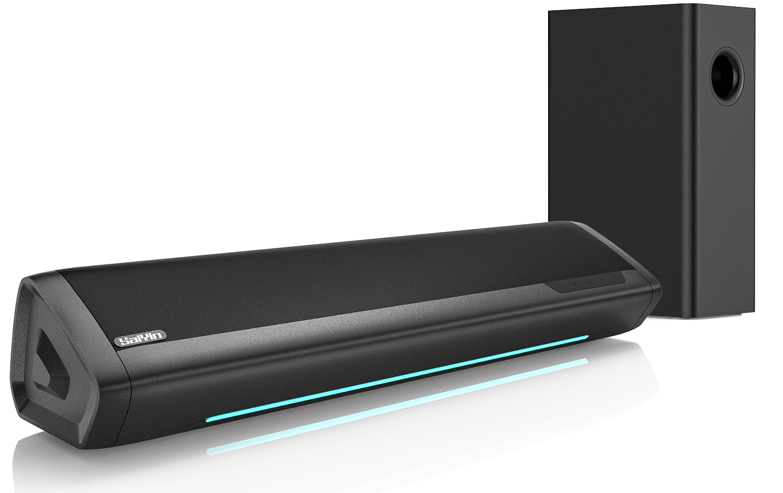 Saiyin 17-inch Sound Bar with Subwoofer | 2.1ch Bluetooth TV Speaker
