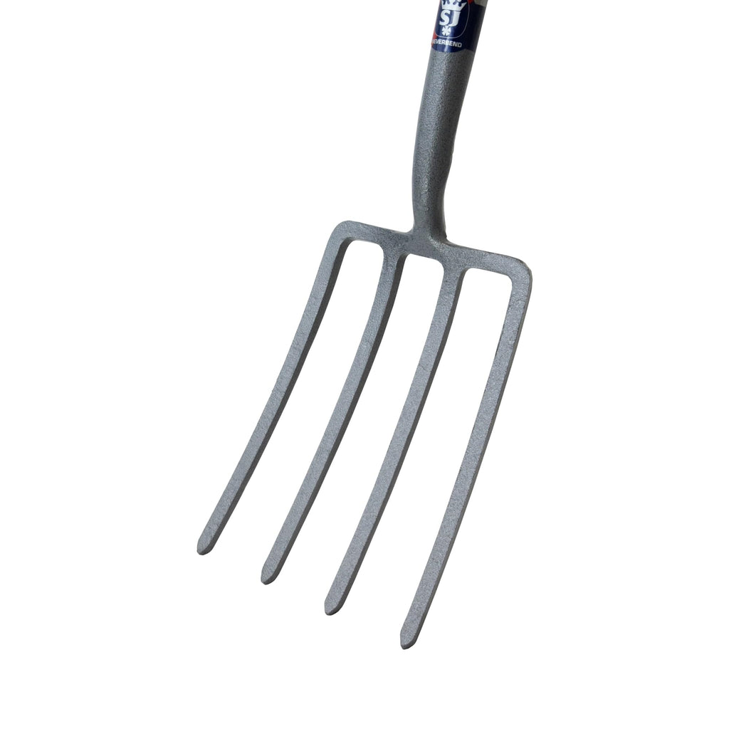 Spear & Jackson Neverbend Professional Carbon Steel Digging Fork - Blue