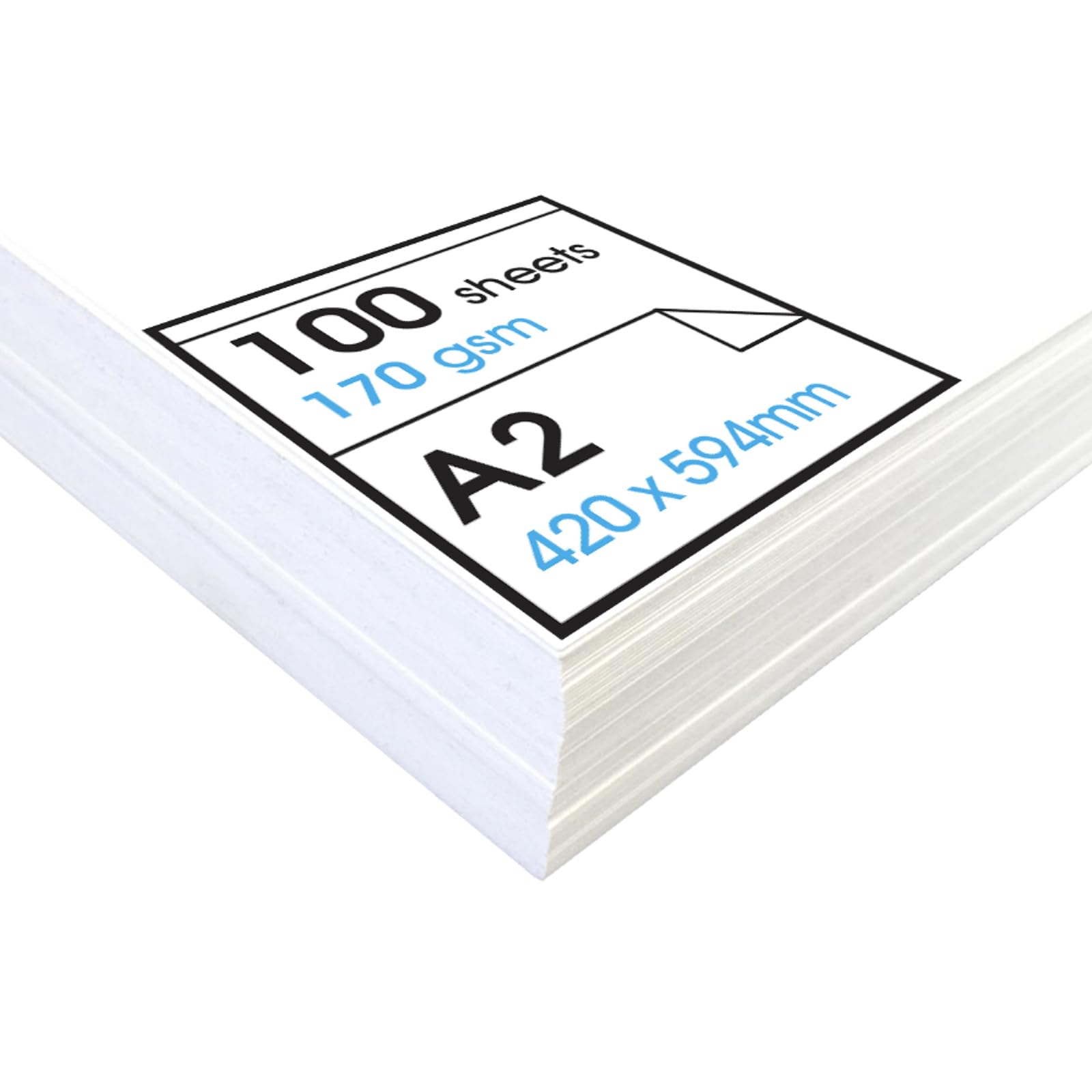 Artway Studio A2 Cartridge Drawing Paper | 170gsm Acid-Free - 100 Sheets