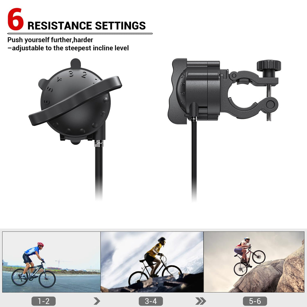 Sportneer Magnetic Bike Trainer Stand | Indoor Steel Bicycle Exercise Stand