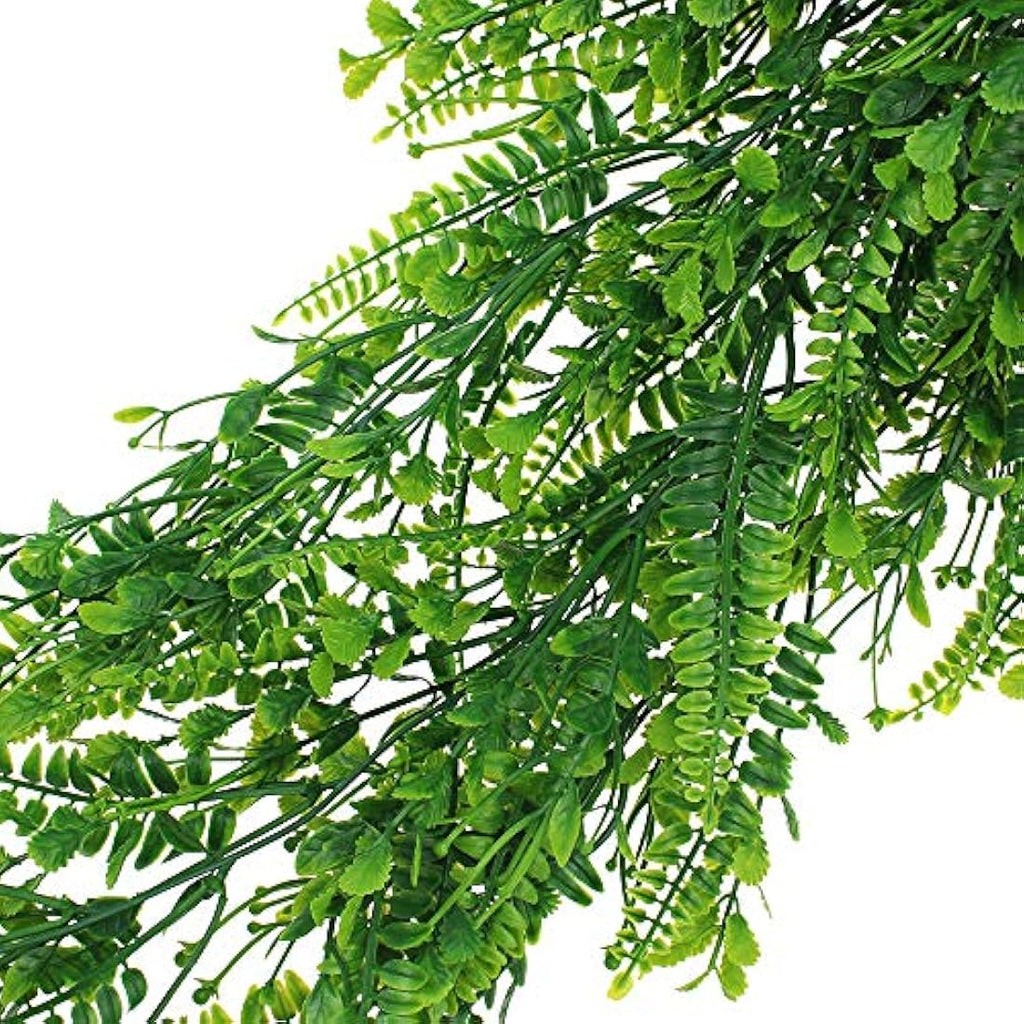 Jolof Store 2-Piece Artificial Hanging Ferns – 80cm Fake Ivy Vines