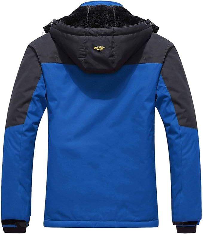 Wantdo Men's Ski Jacket | Waterproof Windproof Winter Snowboard Coat