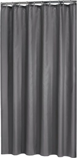 Sealskin Madeira Shower Curtain – Grey Water Repellent Polyester – 240x200cm