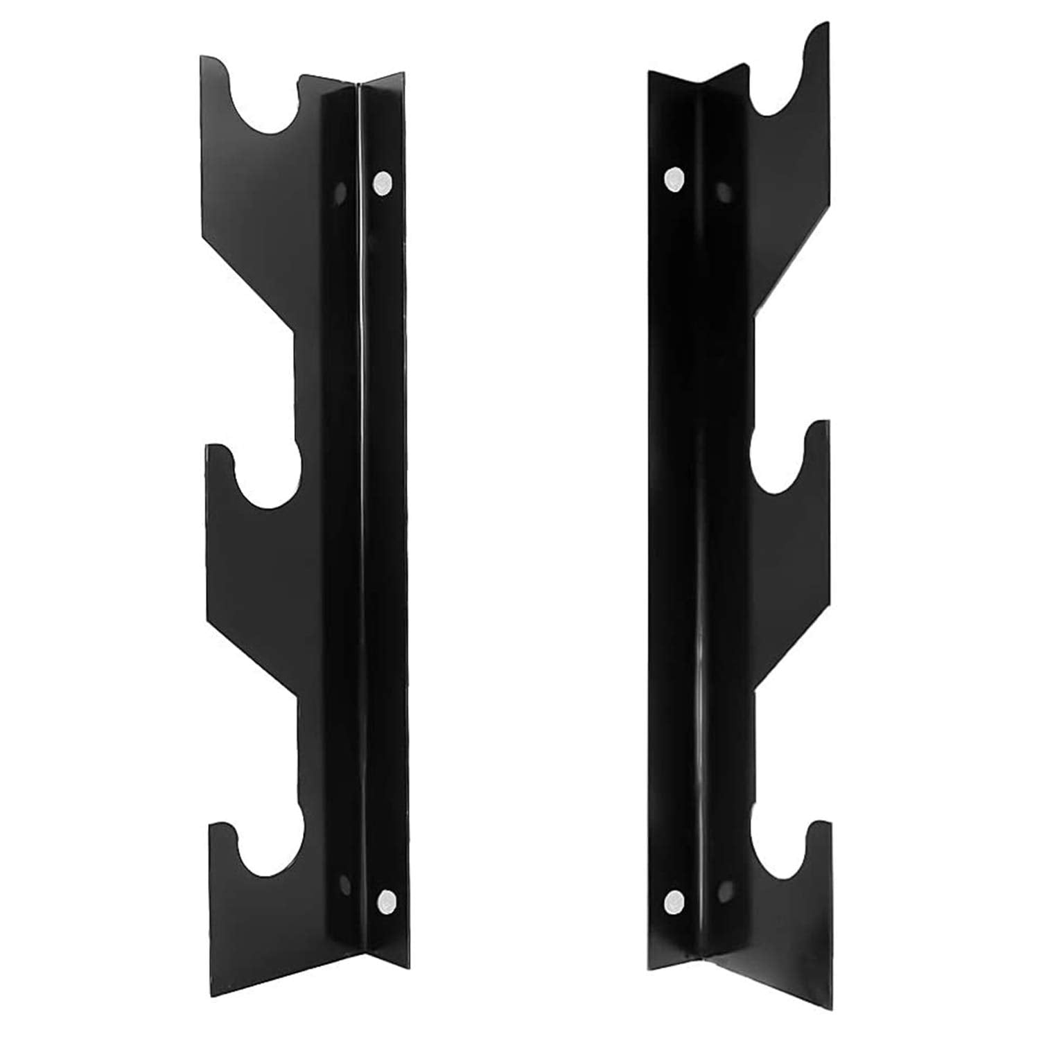 Aoneky Wall Mount Olympic Barbell Rack – 3-Bar Steel Storage Holder
