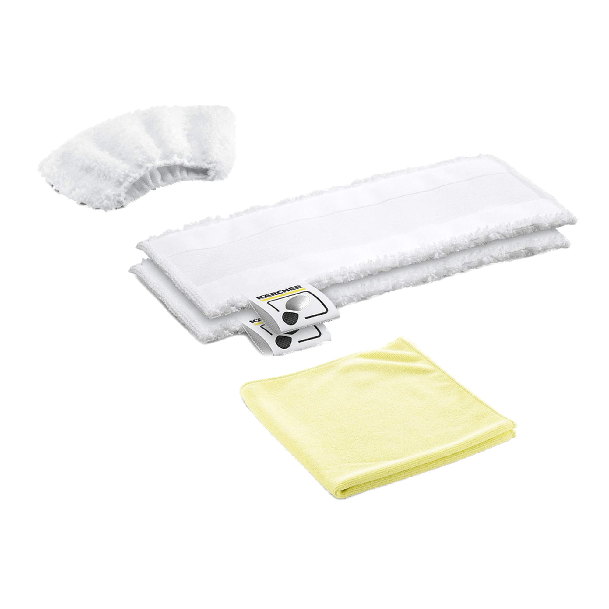 Kärcher EasyFix Microfibre Cloth Set for Steam Mops – 2 Piece Kit