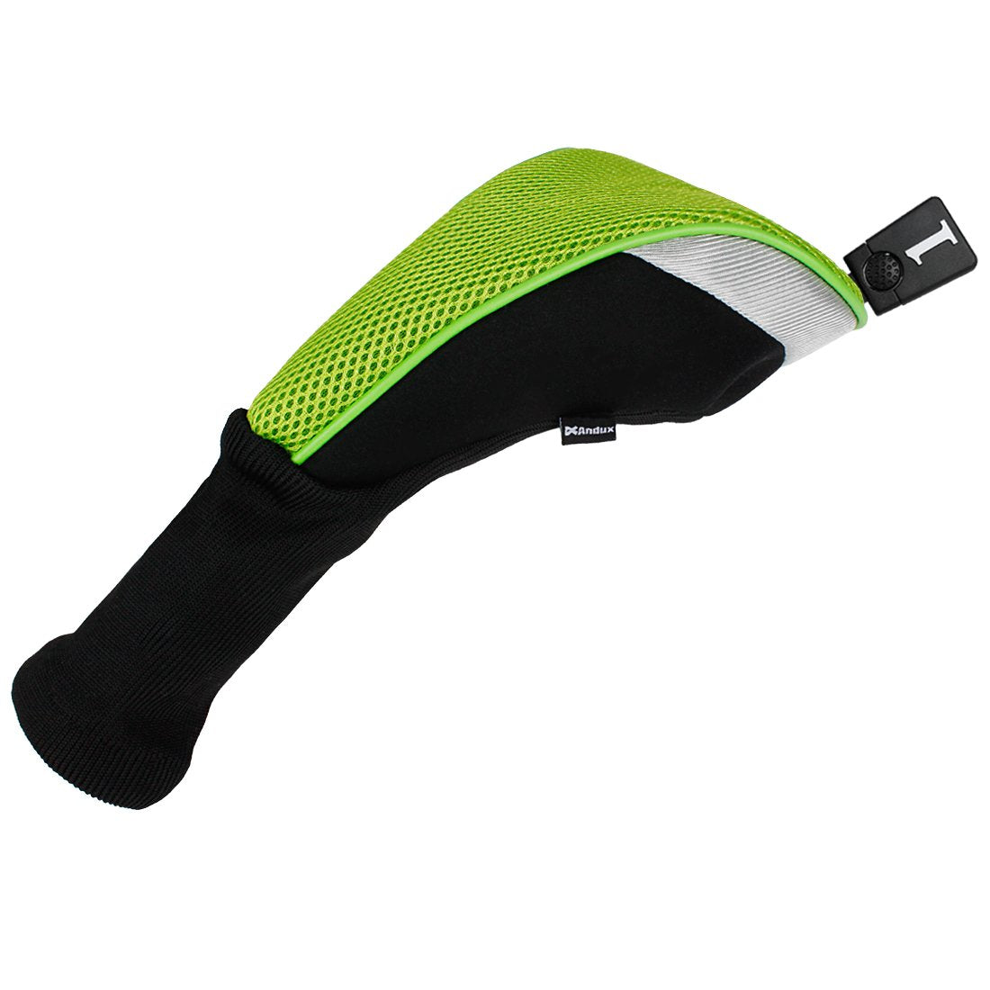 Andux Golf Wood Club Head Covers - 4pcs Set for 460cc Driver - Green