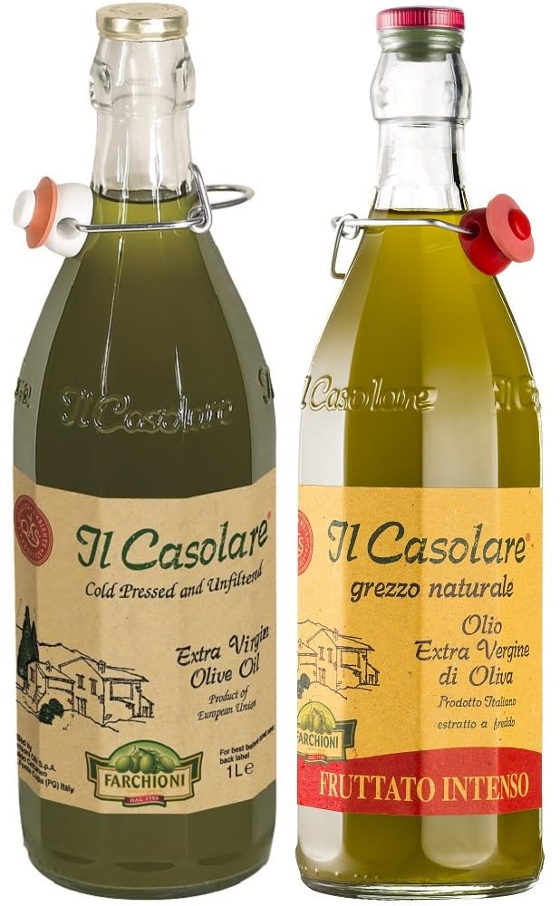 Farchioni Il Casolare Extra Virgin Olive Oil Mix Pack - 2L Italian Oil