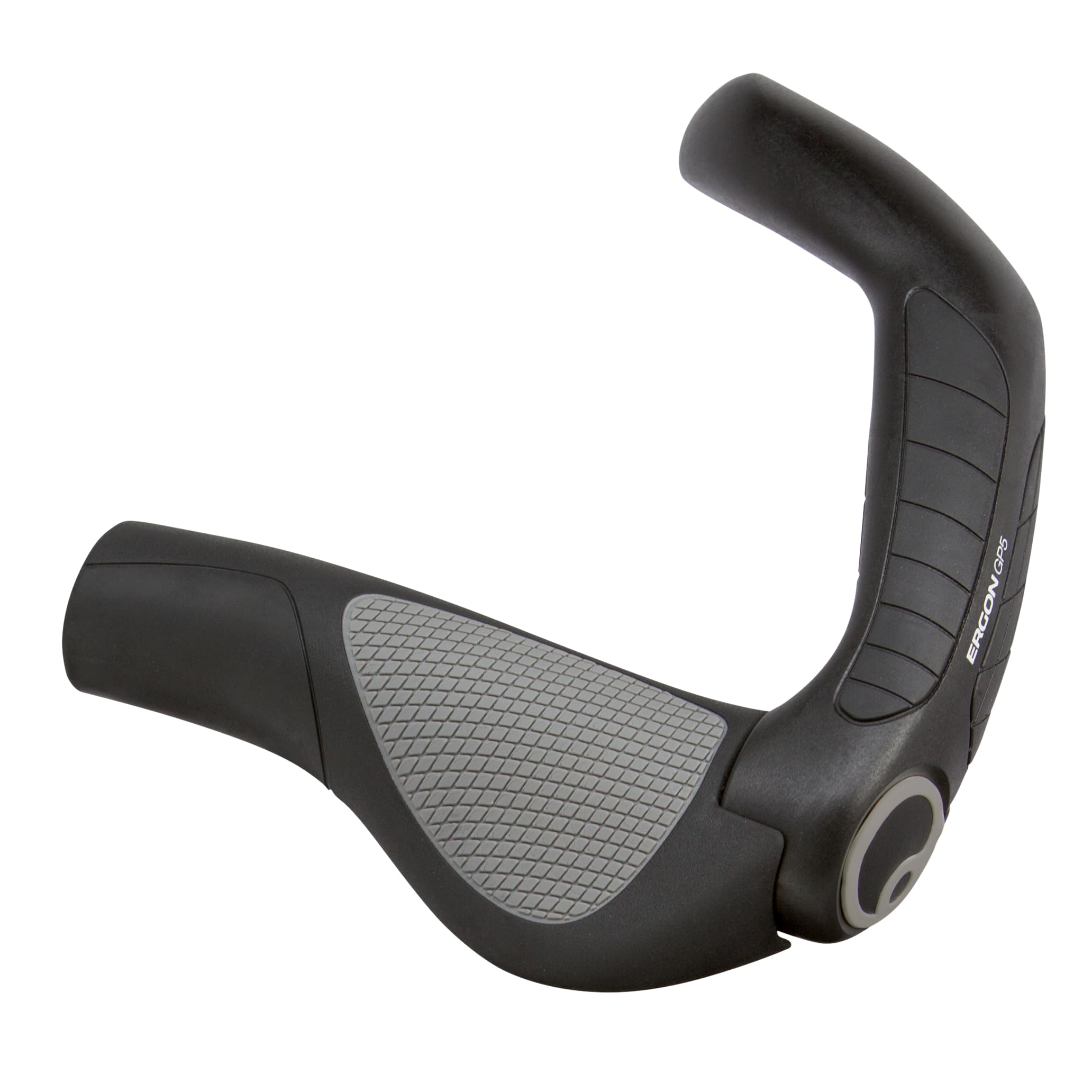 Ergon GP5 Ergonomic Handlebar Grips – Large Black Touring Bike Grips