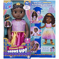 Baby Alive Princess Ellie Grows Up! Interactive Talking Doll - Black Hair