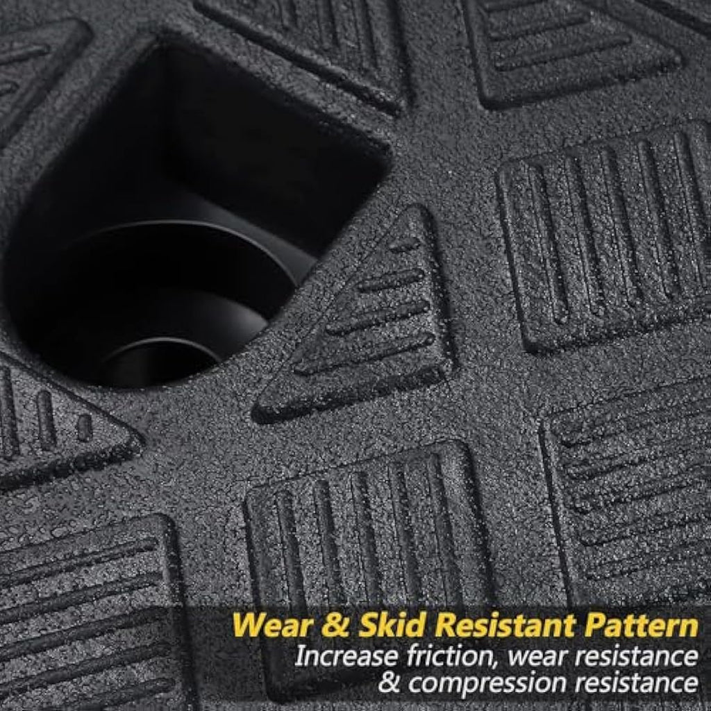 Jolof Store Kerb Ramps – 2 Pack Portable Mobility Threshold Ramps
