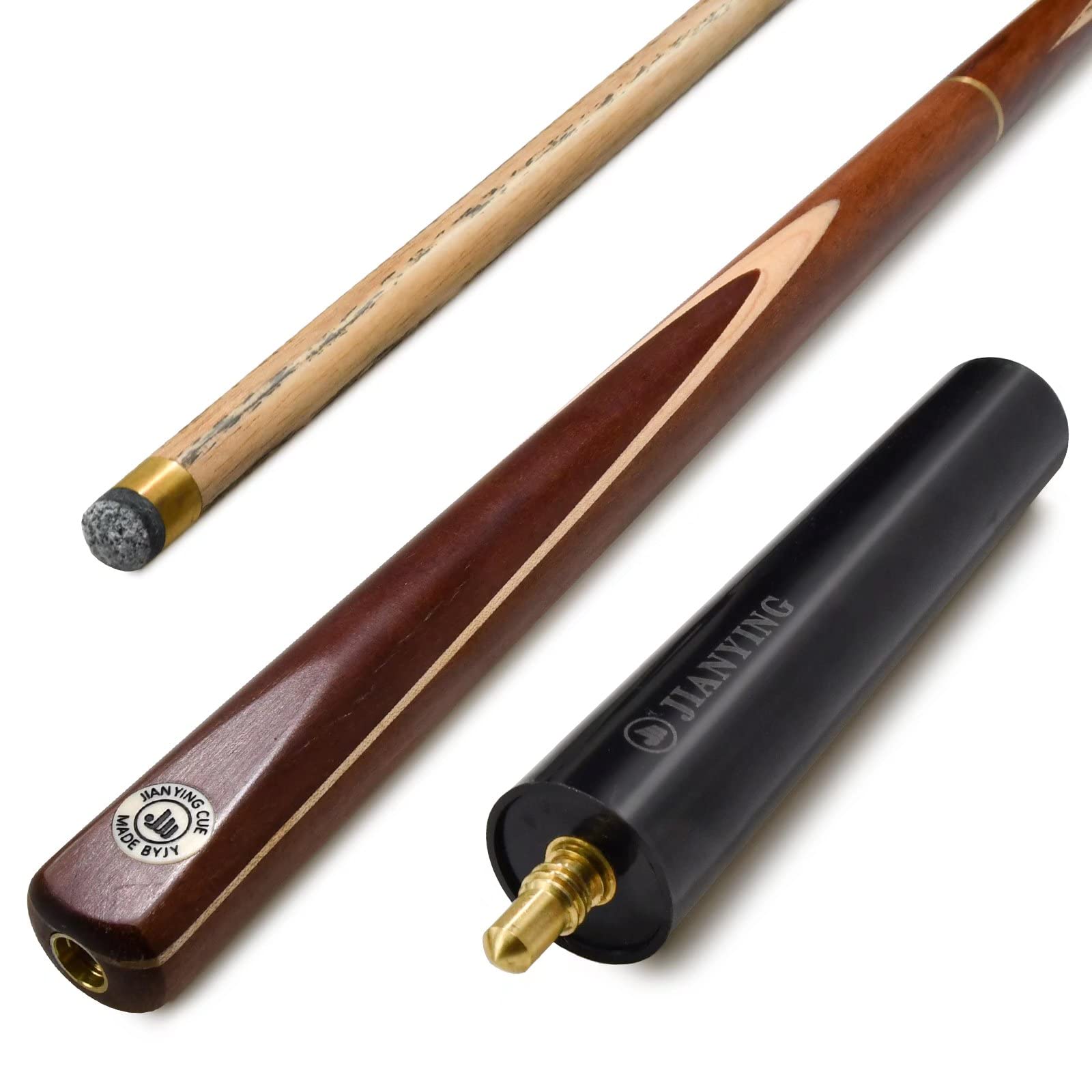 AONETIGER 3/4 Jointed Snooker Cue | 57" Ash Shaft Pool Cue with Case