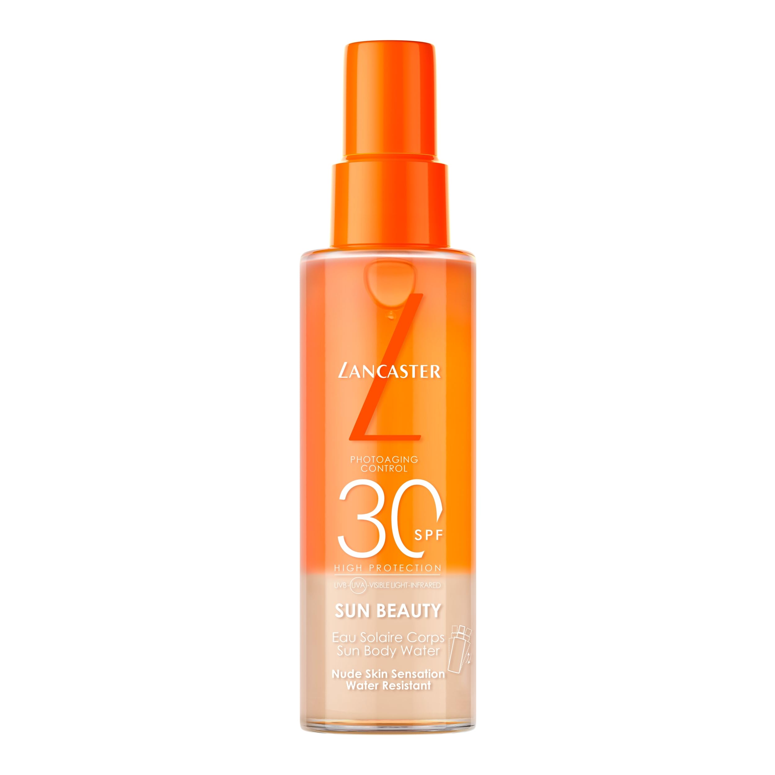 Lancaster Sun Beauty Body Water SPF30 – 100ml Travel Sunscreen Spray