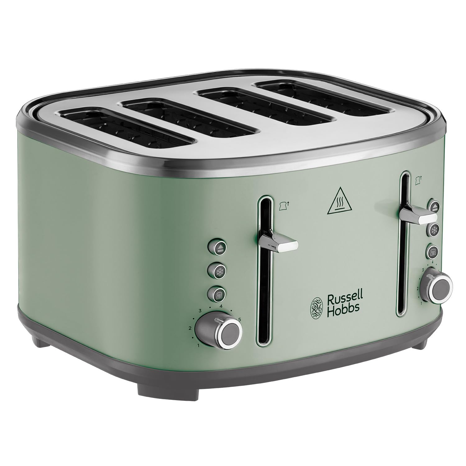 Russell Hobbs Stylevia 4-Slice Toaster – Mocha Stainless Steel