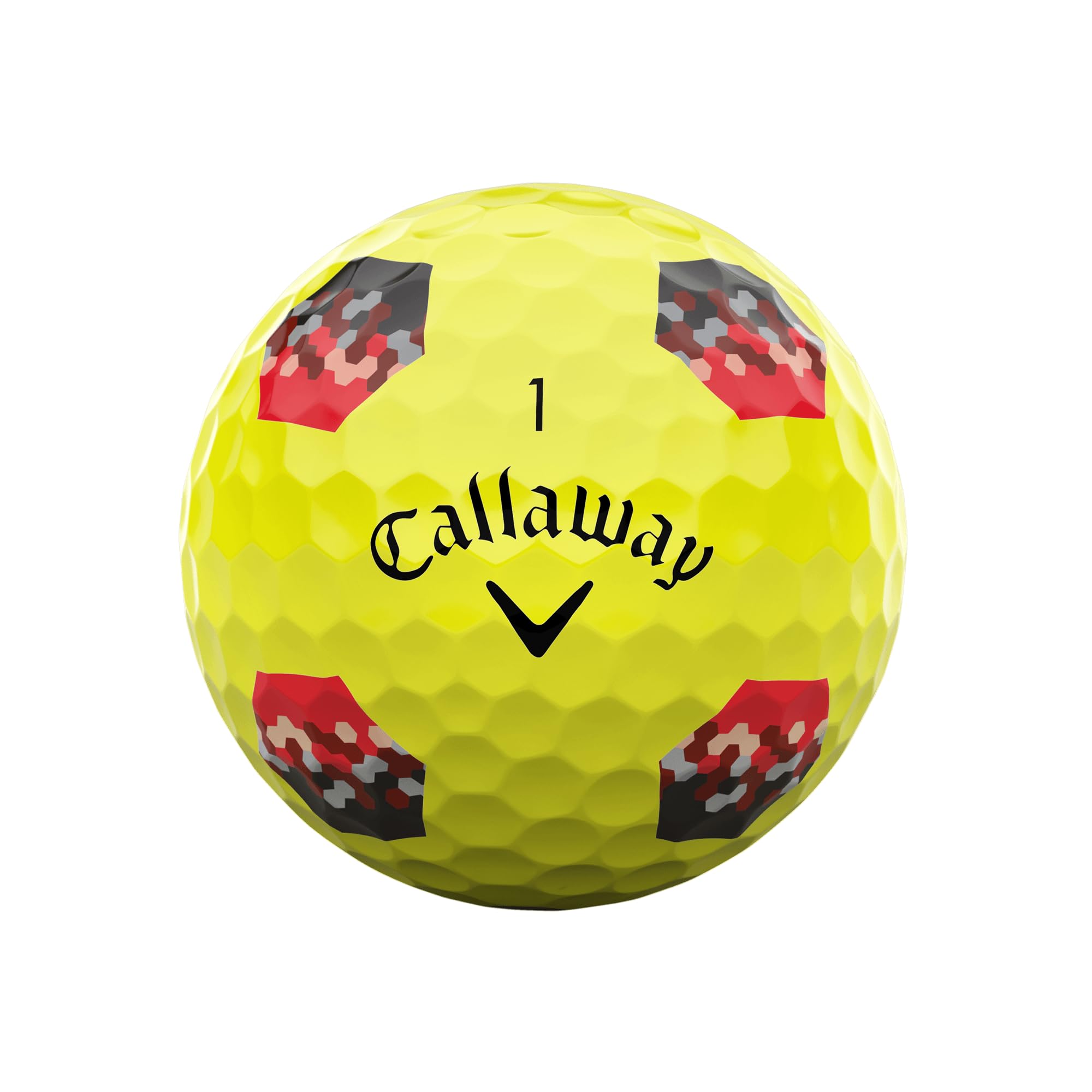 Callaway Chrome Soft 2024 Golf Balls – Yellow True Track Alignment