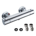 Thermostatic Shower Mixer Bar | Solid Brass Chrome Valve
