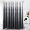 Jolof Store Black & Grey Ombre Shower Curtain | Waterproof Polyester