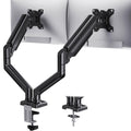 HUANUO Dual Monitor Mount – Height-Adjustable Stand for Two 32" Screens