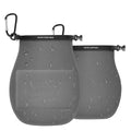 Majesort 2-Pack Soap Travel Case - Portable Bar Soap Bag for Gym & Shower