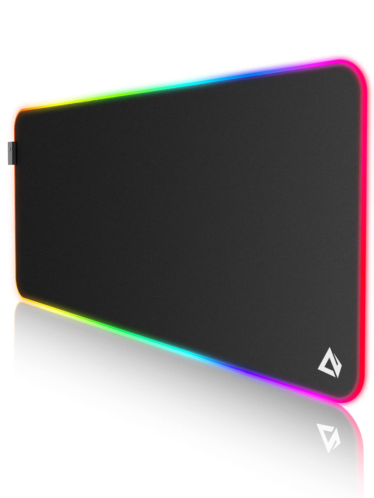 EASEMO RGB Gaming Mouse Pad – XXL Large Waterproof Desk Mat with 11 LED Modes