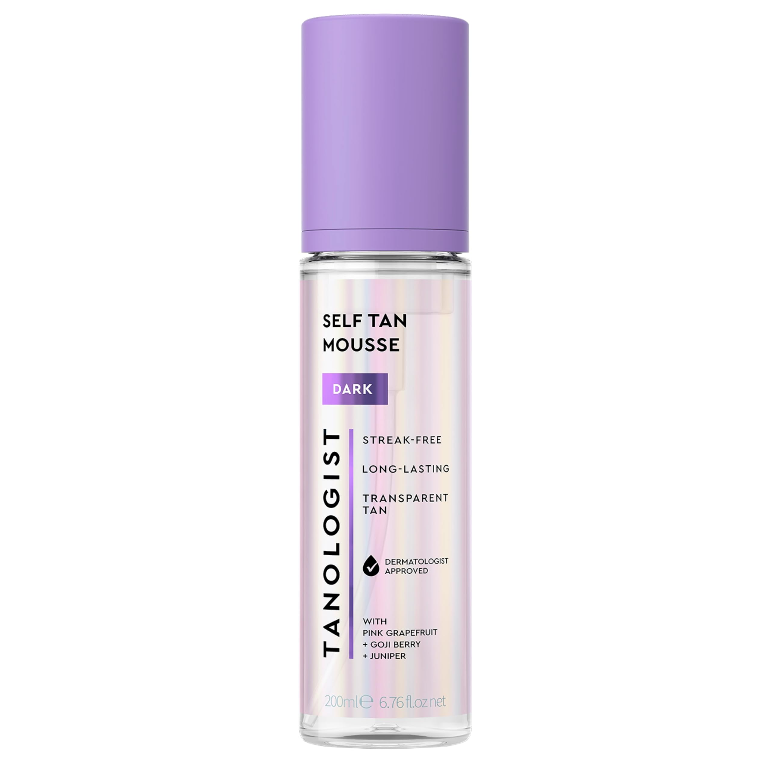 Tanologist Self Tan Mousse – Dark Express Clear Tanning Foam (200ml)