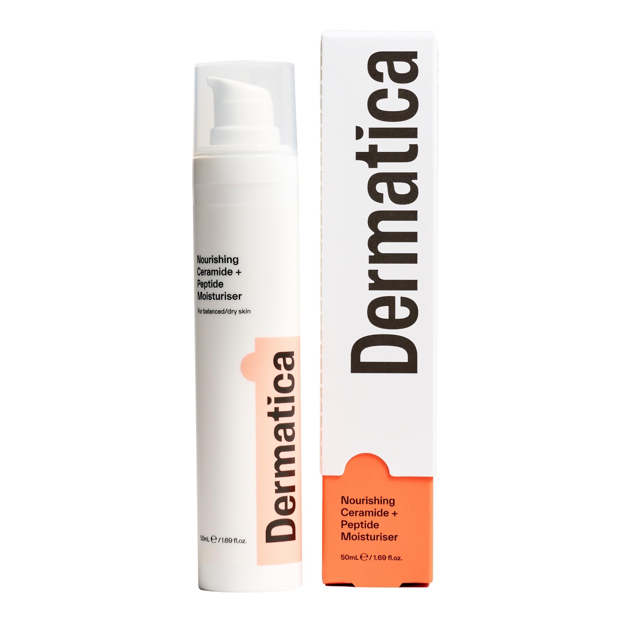 Dermatica Anti-Wrinkle Ceramide + Peptide Face Moisturiser - 50ml