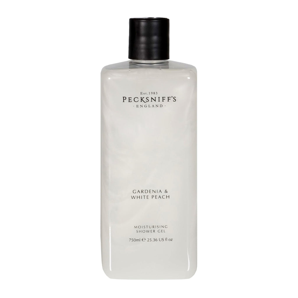 Pecksniff’s Gardenia & White Peach Moisturising Shower Gel - 750ml