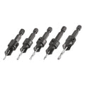 Trend 5-Piece Quick Release Countersink Set | 1/4 Inch Hex Shank HSS