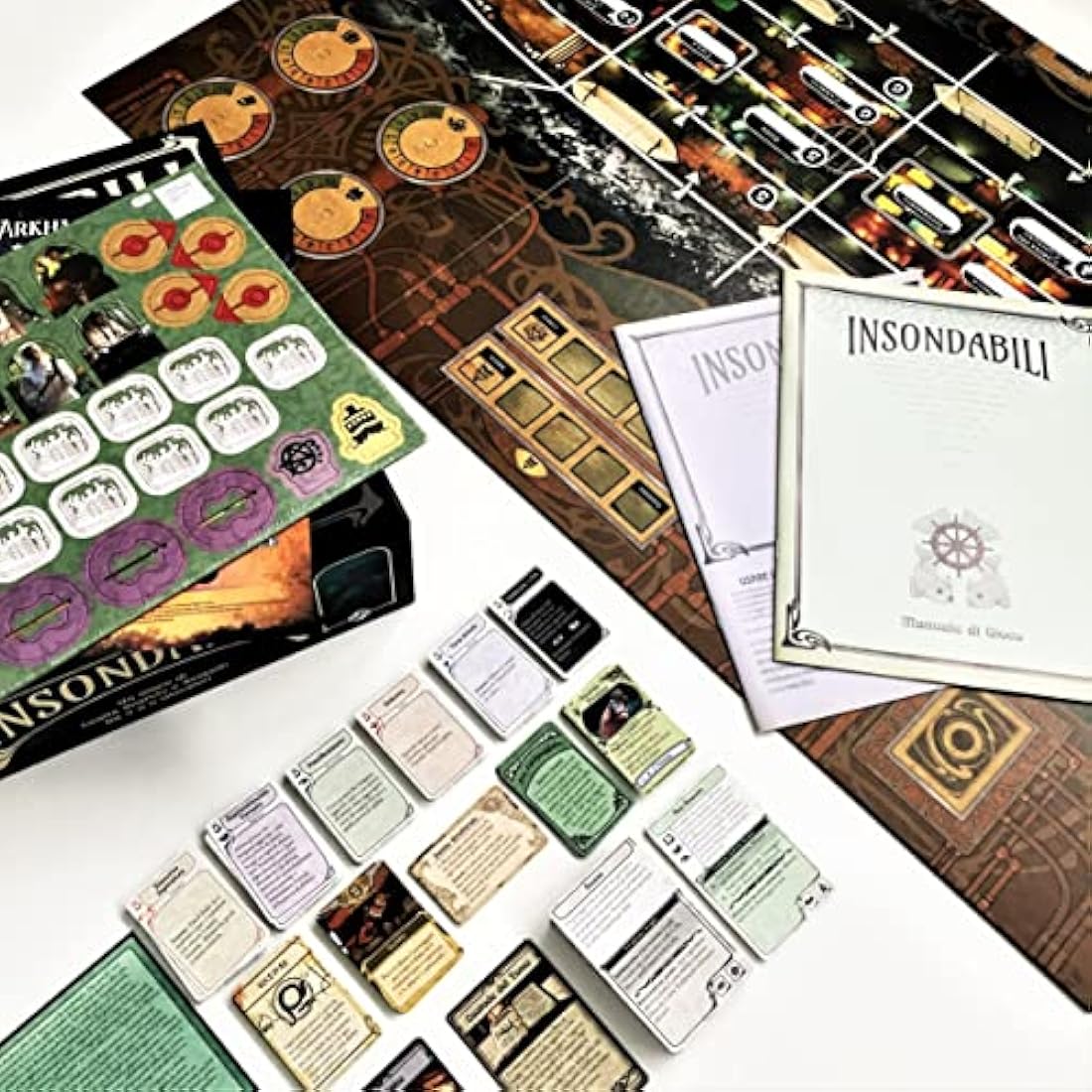 Asmodee Unfathomable Board Game | Arkham Horror Strategy | Italian