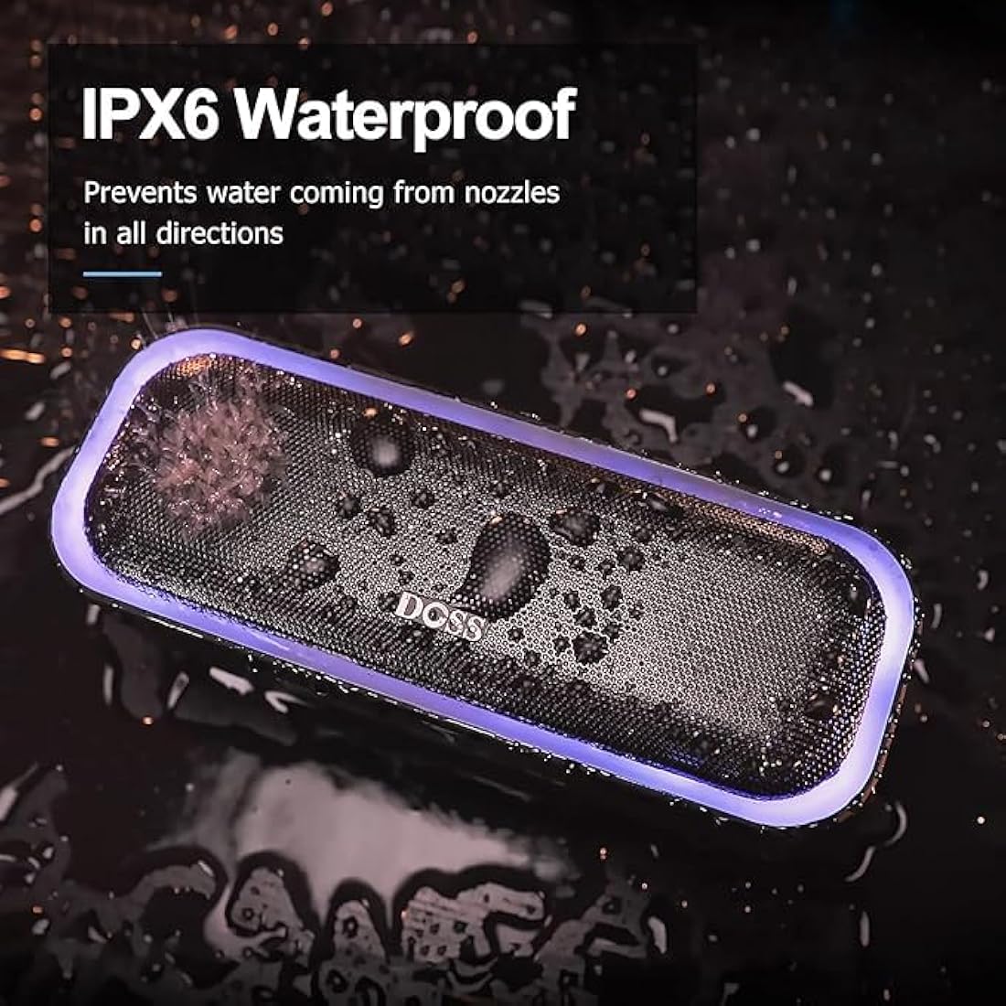 DOSS SoundBox Pro Bluetooth Speaker – 20W Waterproof Portable Audio
