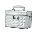 HEWEI WORKS Medication Lock Box with Combination – Silver Medical Organizer