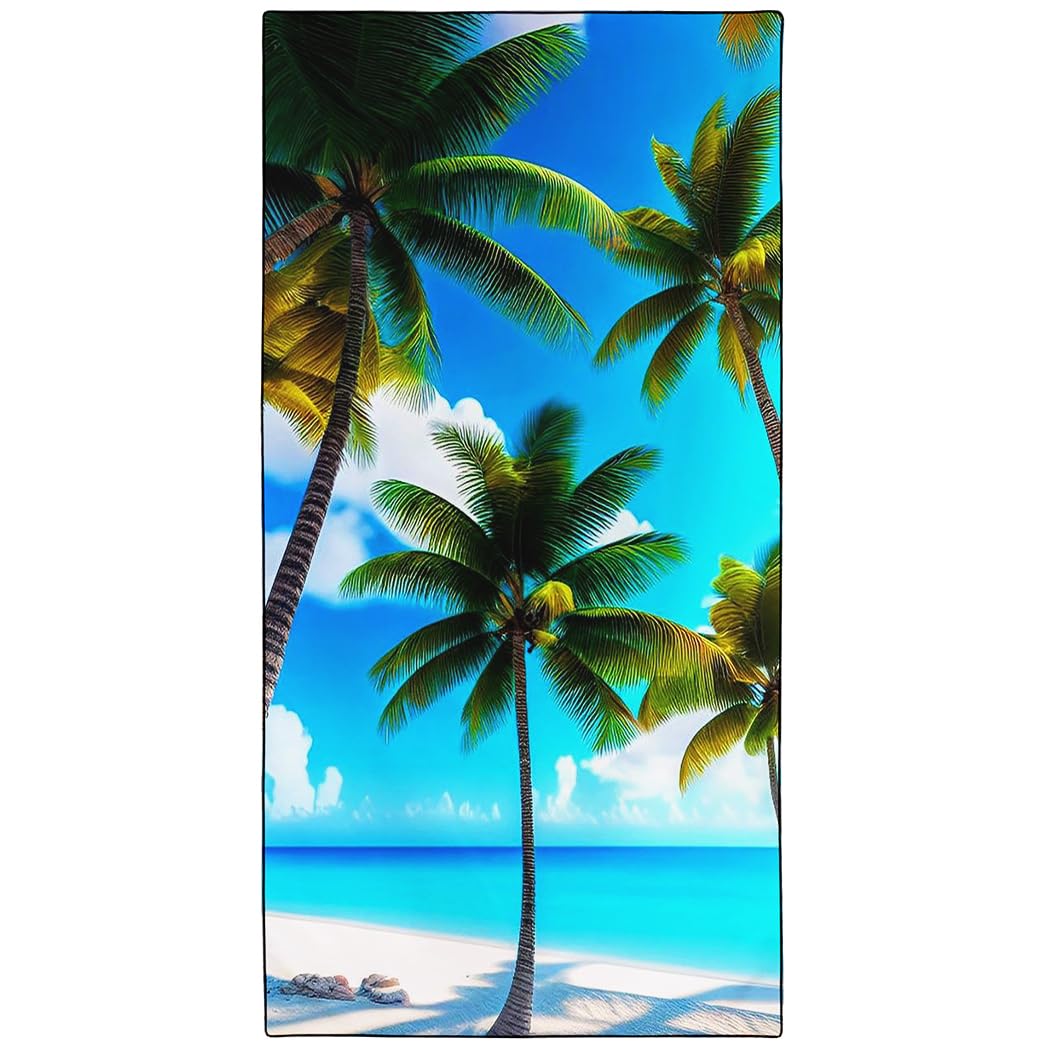 YISUMEI Oversized Microfibre Beach Towel | Quick Dry & Sand Proof