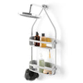 Umbra Flex Shower Caddy – Modern Hanging Bathroom Organizer, Grey