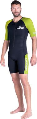 Cressi Tiburon Men's 2mm Neoprene Shorty Wetsuit | YKK Front Zip