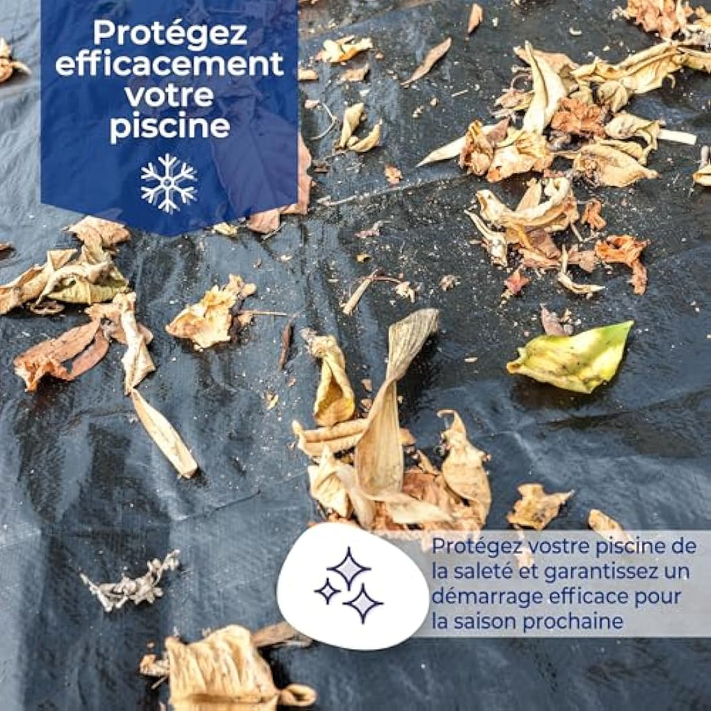 Gre CIPROV Winter Cover for Oval Swimming Pools | 1000 x 550 cm Blue