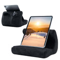 Mcbazel Tablet Pillow Stand | Multi-Angle iPad Cushion for Lap & Bed - Black