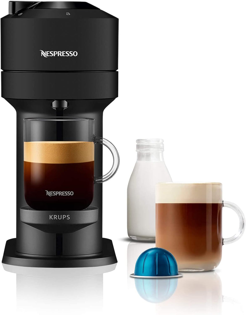 Nespresso Vertuo Next Coffee Machine | Smart Pod Maker | Matte Black
