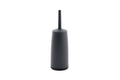 CleanPEAK Toilet Brush and Holder with Replacement Head – Charcoal Grey