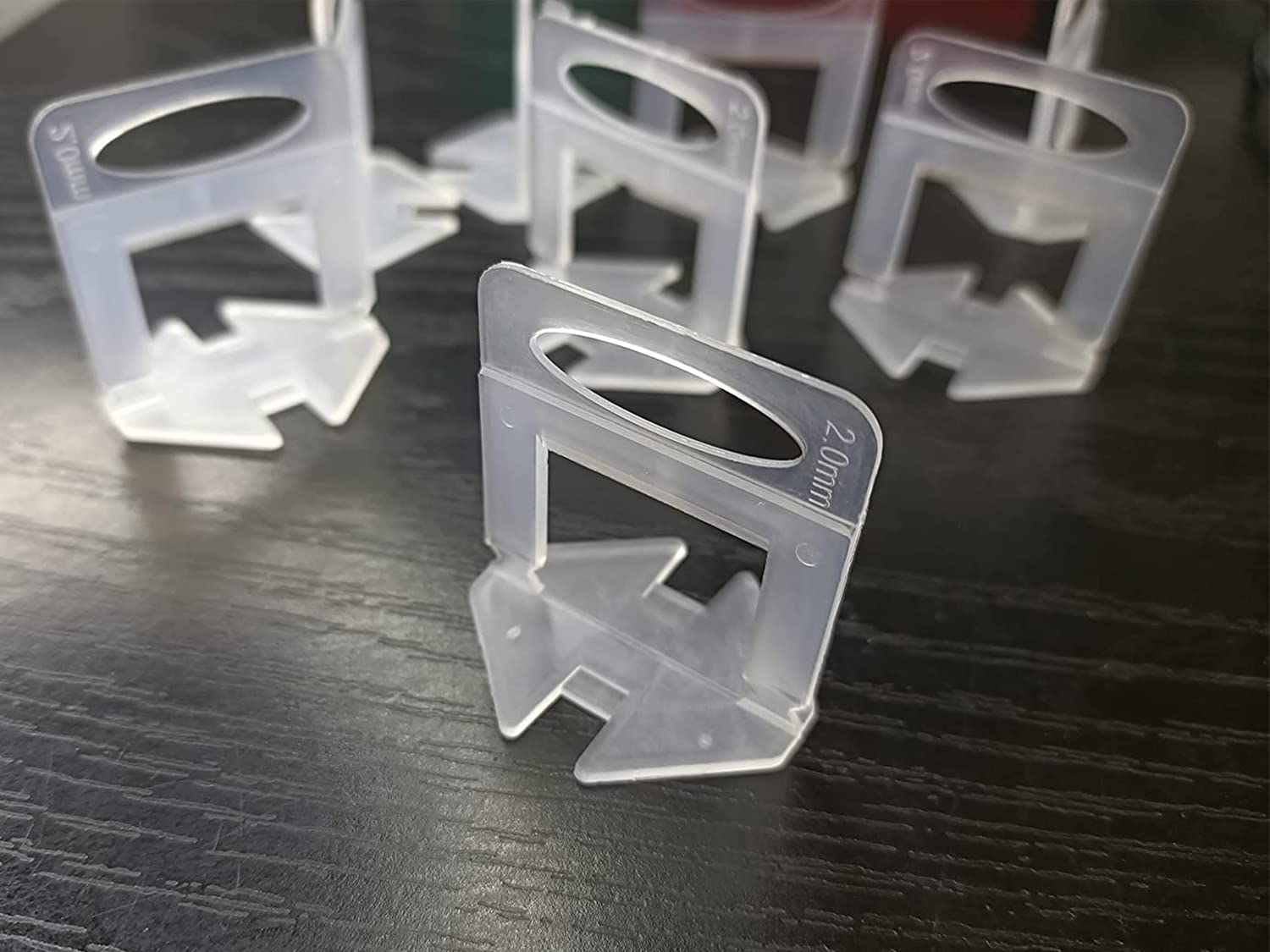2mm Tile Leveling System Spacers - 600Pcs for Floor & Wall