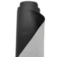 Grained Faux Leather Fabric – Heavy Duty Waterproof Vinyl – Black