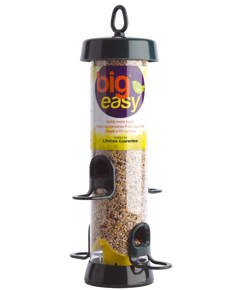 Jacobi Jayne BigEasy Seed Bird Feeder – Squirrel-Resistant, 1.6L