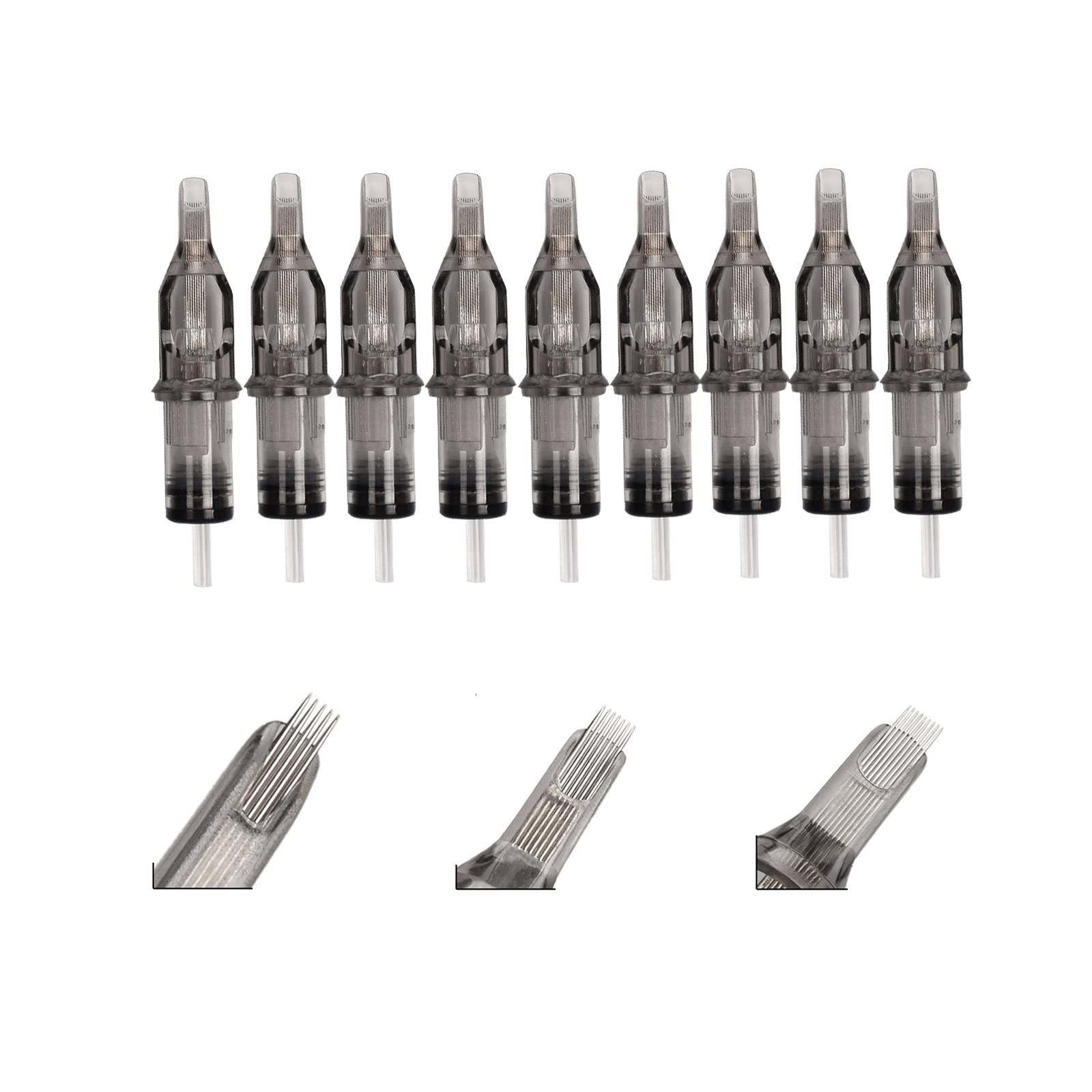ATOMUS Tattoo Cartridge Needles | 30pcs Sterilized 5F 7F 9F Mixed Set