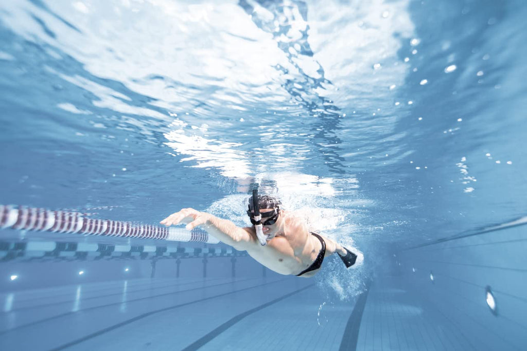 Arena Swim Snorkel Pro III – Professional Training Gear for Swimmers, Black